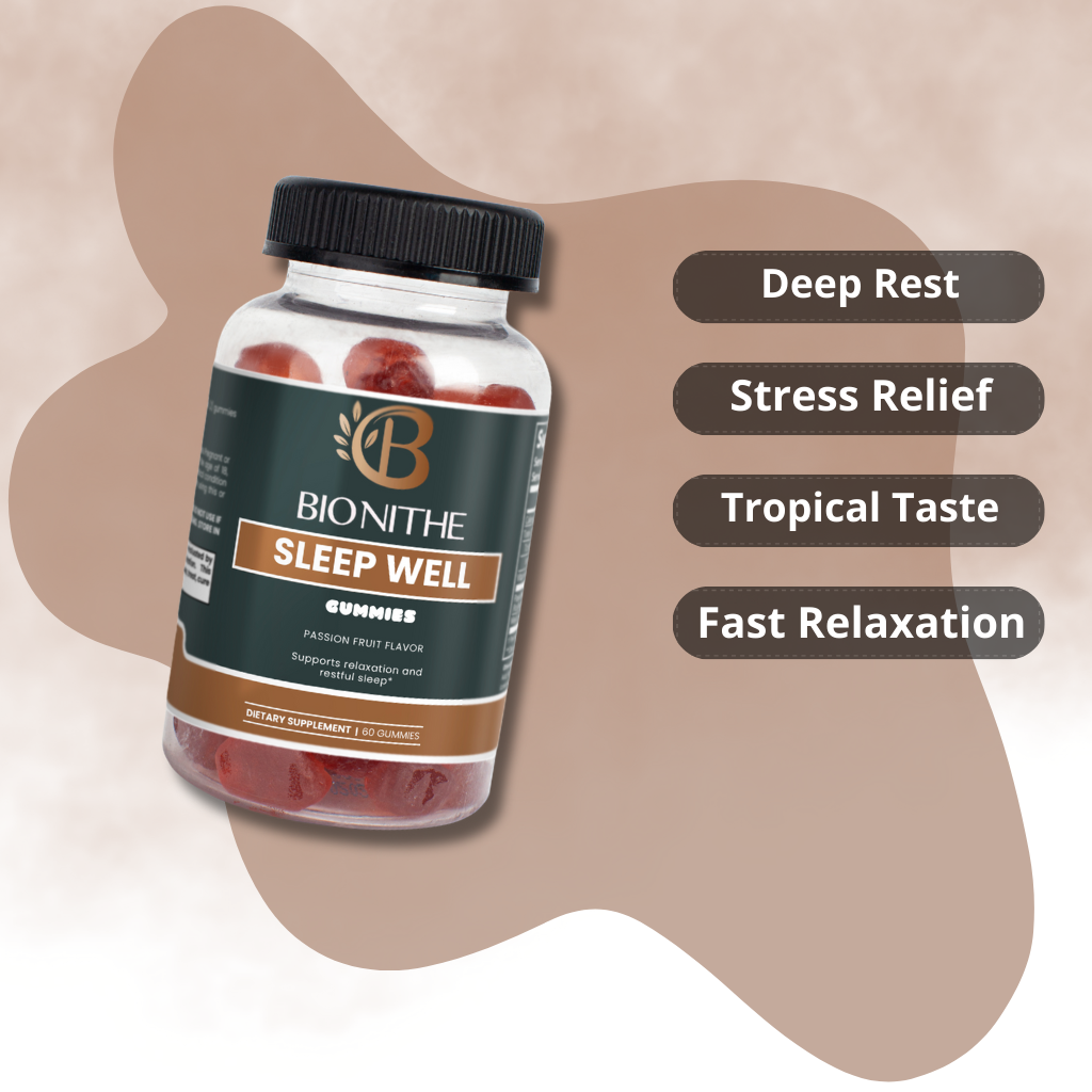 Sleep Well Gummies - Passion Fruit Flavor